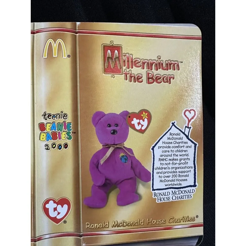 Ty Beanie Babies 2000 Millennium Bear, Ronald McDonald House‎ Charities version